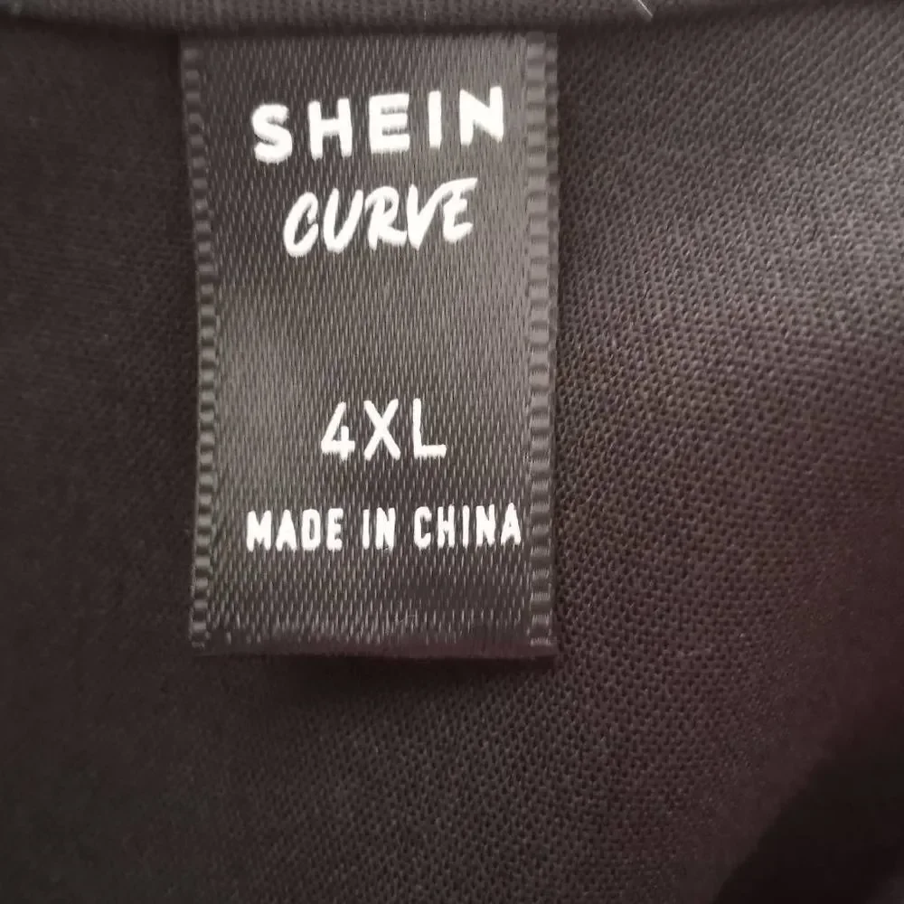 SHEIN BLACK JUMPSUIT SZ.4XL EUC
